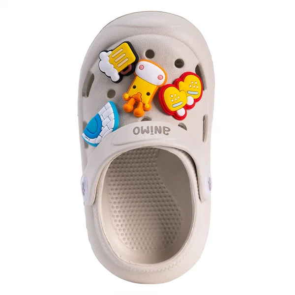 Dép sục bé trai Animo A2303_JK004 (17-23,Màu be)