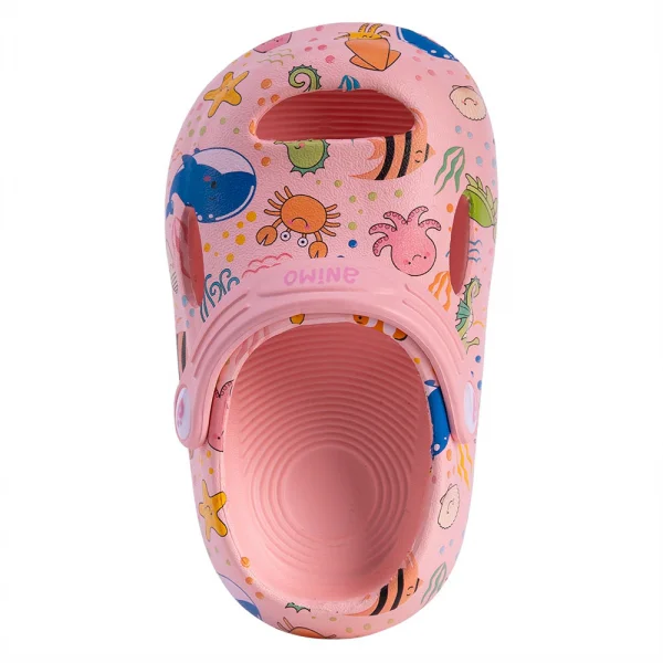 Dép sục bé gái Animo A2303_JK002 (19-25,Hồng)