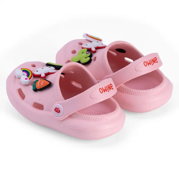 Dép sục bé gái Animo A2303_JK003 (17-23,Hồng)