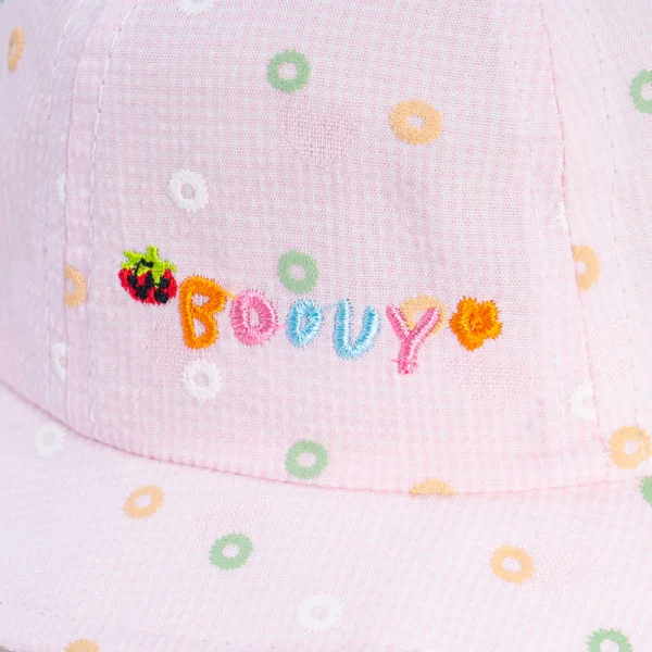 Nón em bé gái vành tròn Animo A2303_JK031 (46cm,Hồng)