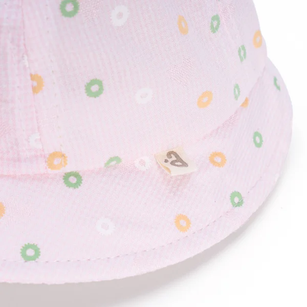 Nón em bé gái vành tròn Animo A2303_JK031 (46cm,Hồng)