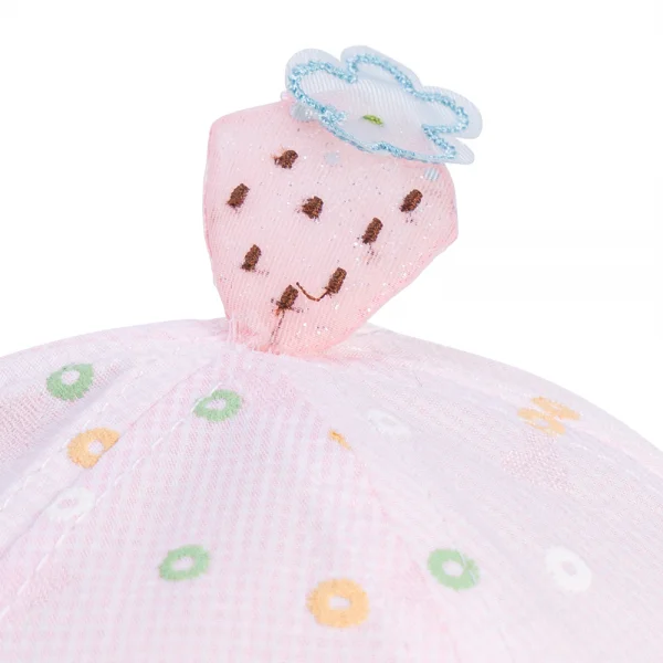 Nón em bé gái vành tròn Animo A2303_JK031 (46cm,Hồng)