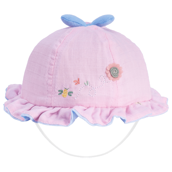 Nón em bé gái vành tròn Animo A2303_JK027 (44cm,Hồng)