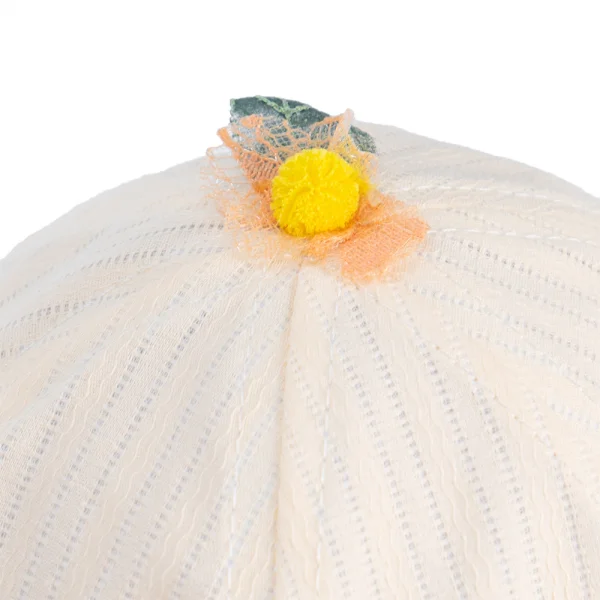 Nón vành tròn bé gái Animo A2303_JK018 (50cm,Vàng)