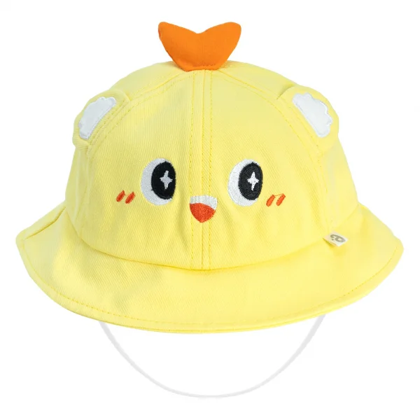 Nón vành tròn bé gái Animo A2303_JK016 (50cm,Vàng)