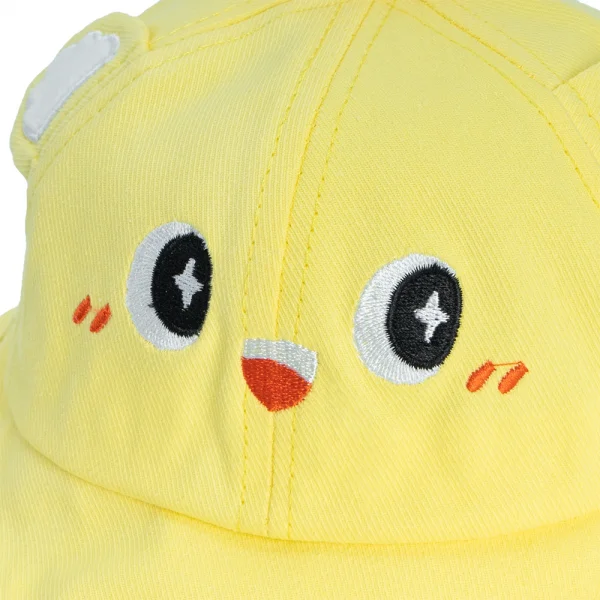 Nón vành tròn bé gái Animo A2303_JK016 (50cm,Vàng)