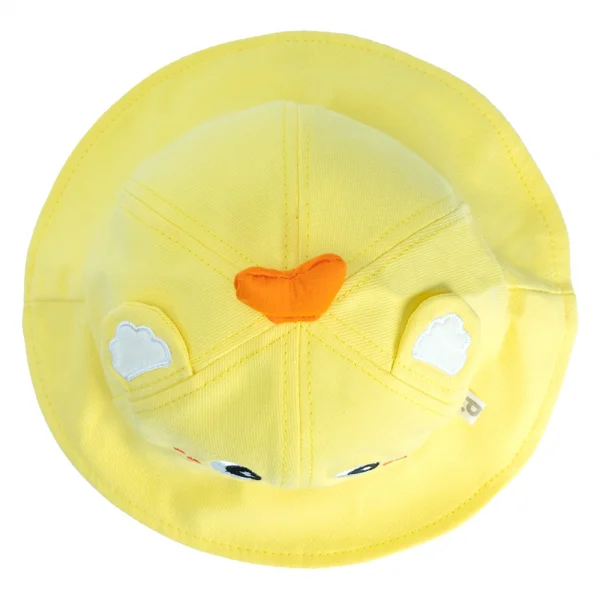 Nón vành tròn bé gái Animo A2303_JK016 (50cm,Vàng)