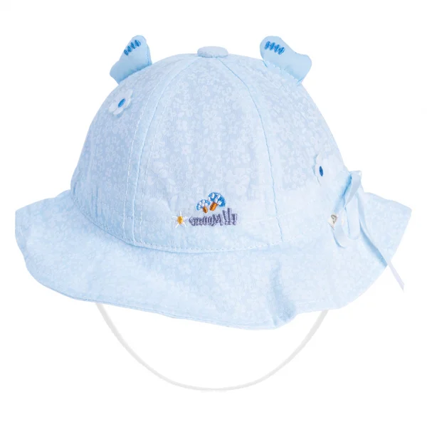 Nón vành tròn bé gái Animo A2303_JK013 (50cm,Xanh)