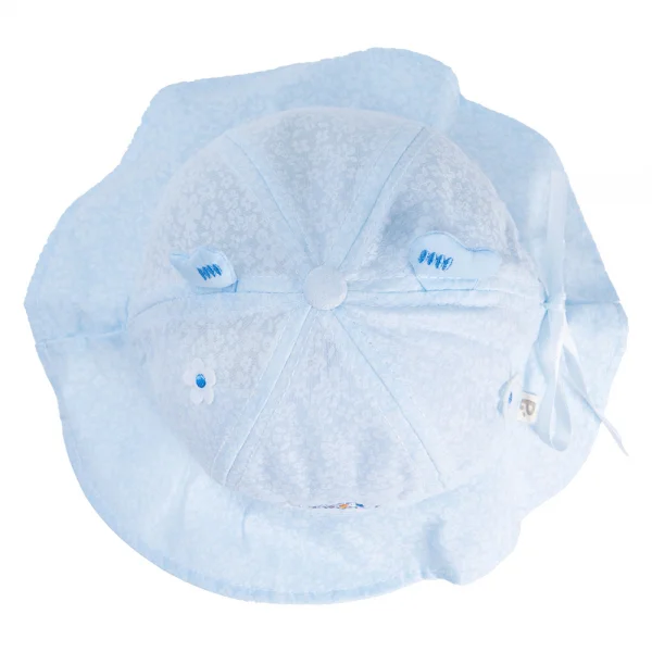 Nón vành tròn bé gái Animo A2303_JK013 (50cm,Xanh)