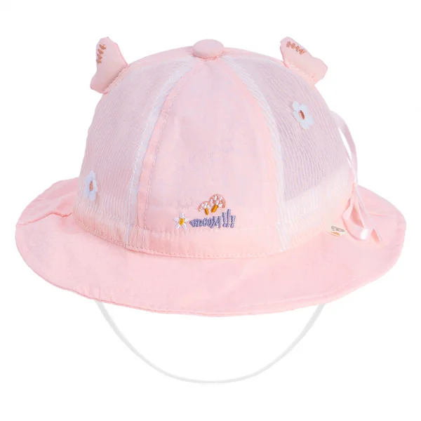 Nón vành tròn bé gái Animo A2303_JK013 (53cm,Hồng)