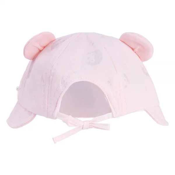 Nón vành tròn bé gái Animo A2303_JK012 (49cm,Hồng)