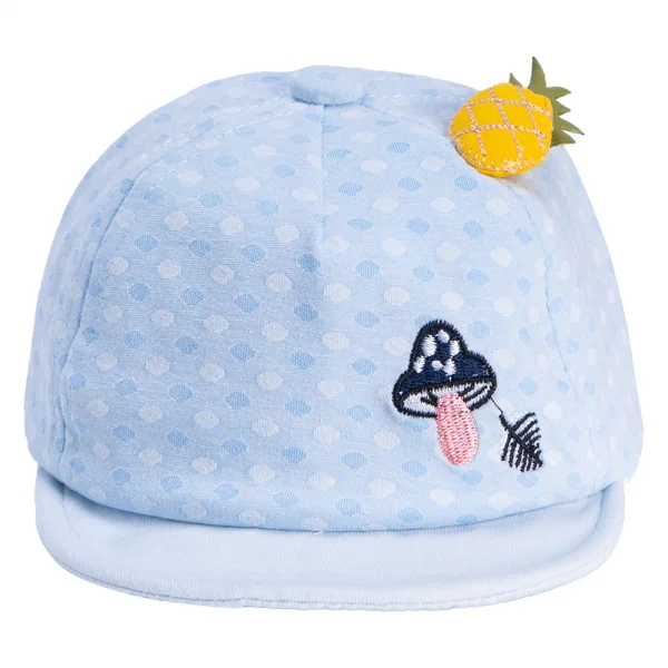 Nón em bé trai lưỡi trai Animo A2303_JK029 (46cm,Xanh)