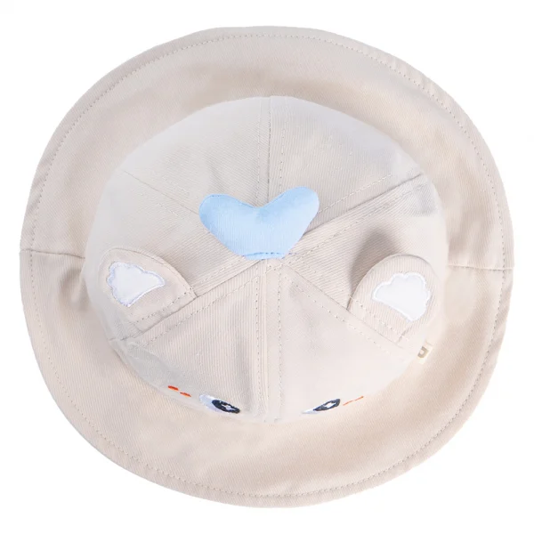 Nón vành tròn bé trai Animo A2303_JK024 (51cm,Màu be)