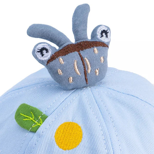 Nón vành tròn bé trai Animo A2303_JK022 (50cm,Xanh)