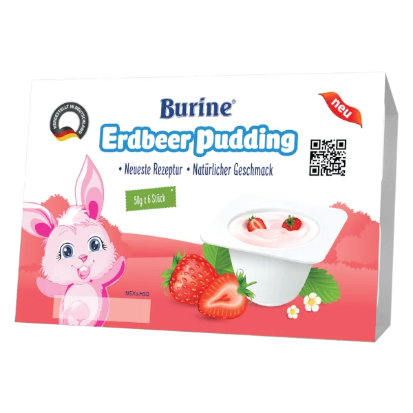 Burine Erdbeer Pudding (Burine Pudding Dâu)