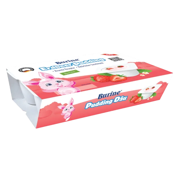 Burine Erdbeer Pudding (Burine Pudding Dâu)