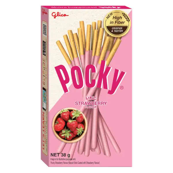 Combo 3 Bánh que Pocky vị dâu