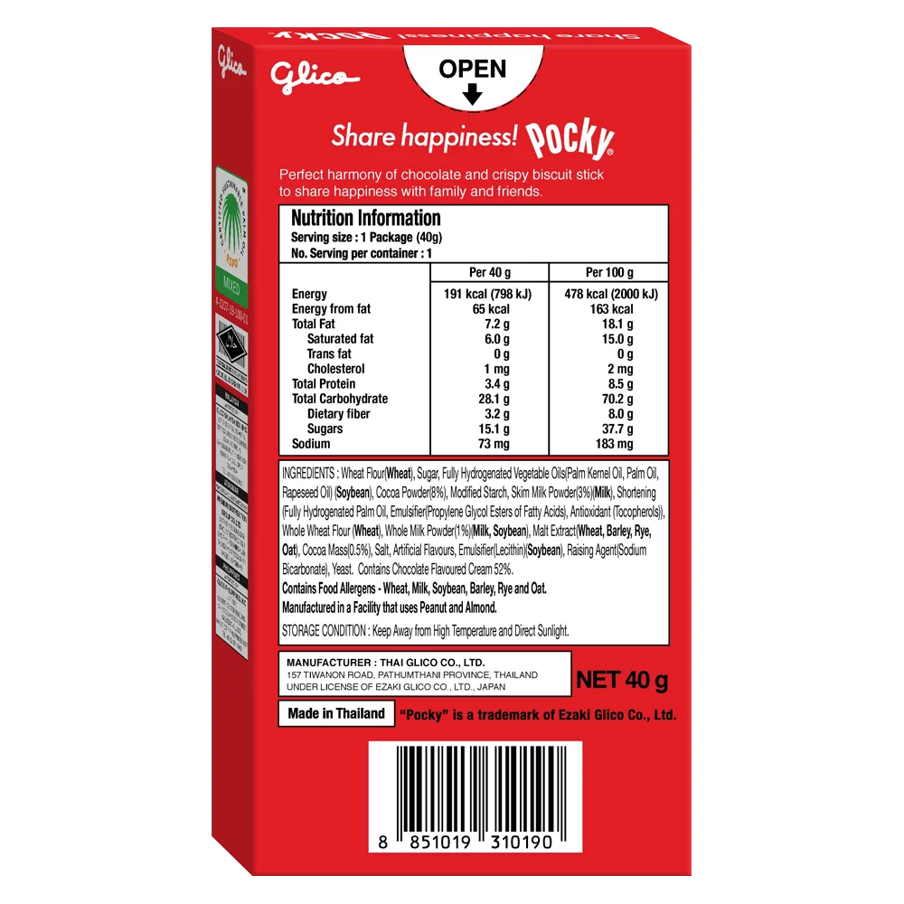 Bánh que Pocky hương vị sô cô la