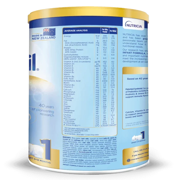 Sữa Aptamil số 1 900g (0-12 tháng)