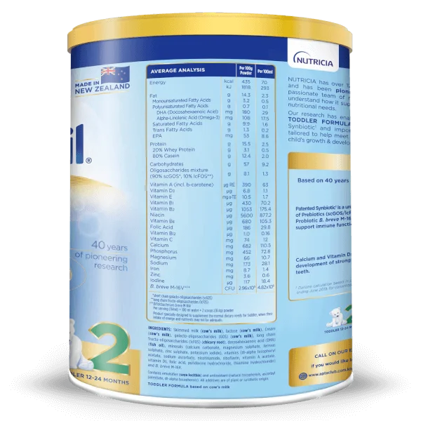 Sữa Aptamil số 2 900g (1-2 tuổi)