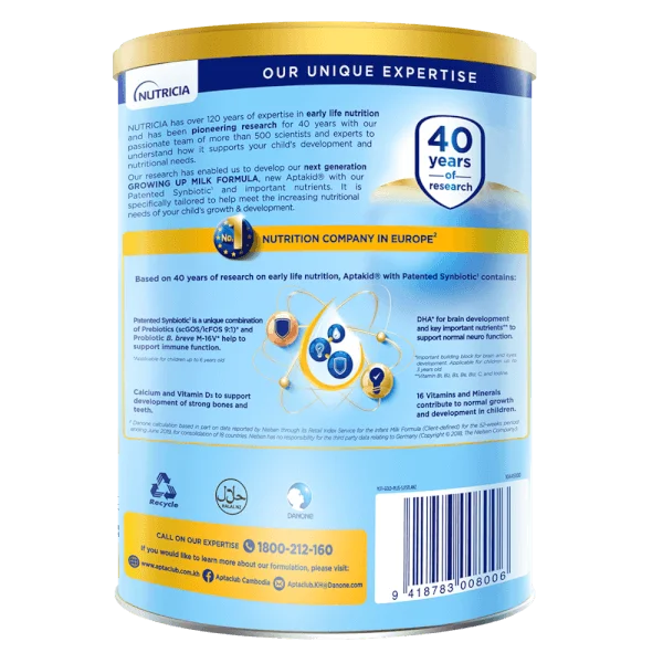 Sữa Aptakid số 3 900g (trên 2 tuổi)