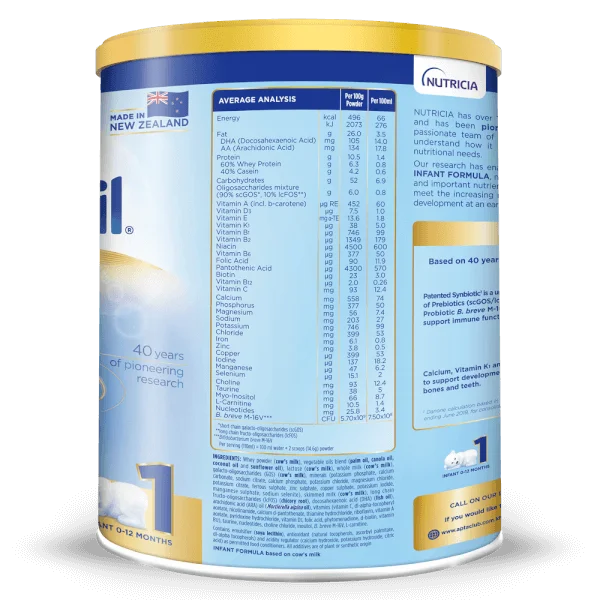 Sữa Aptamil số 1 380g (0-12 tháng tuổi)