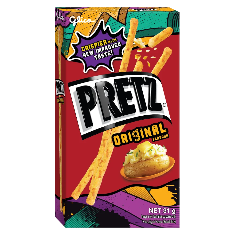 Bánh que Pretz vị truyền thống 31g