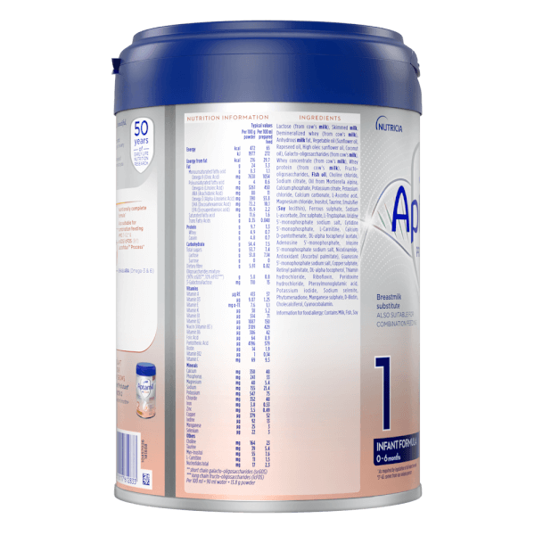 Sữa Aptamil Profutura Duobiotik 1 800g (0-6 tháng)