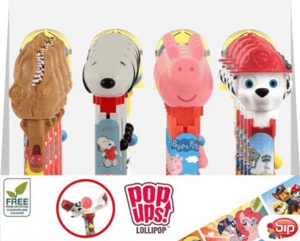 Kẹo mút Popup Mix