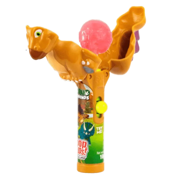 Kẹo mút Popup Dino & friends