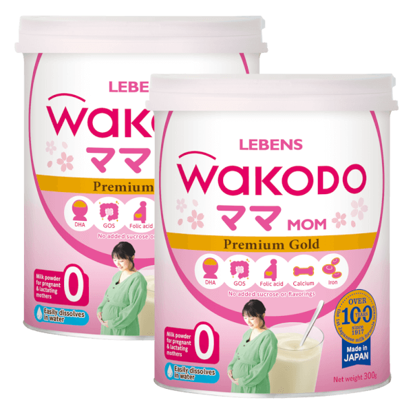 Combo 2 Sữa Wakodo MOM 300g