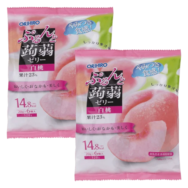 Combo 2 Thạch Orihiro vị đào