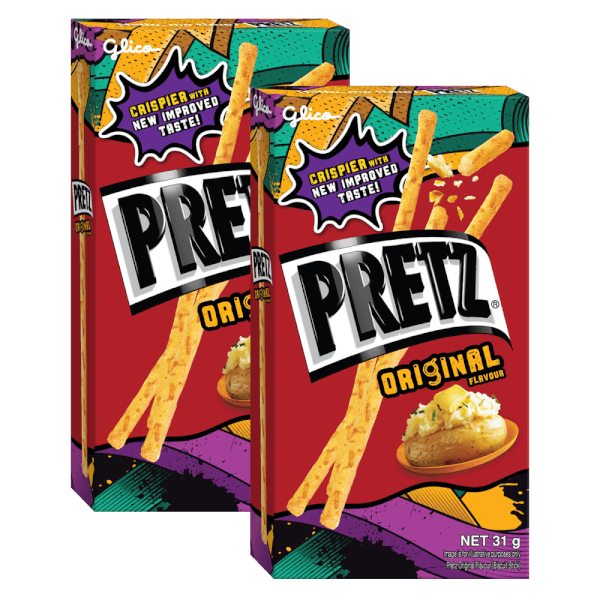 Combo 2 Bánh que Pretz vị truyền thống 31g