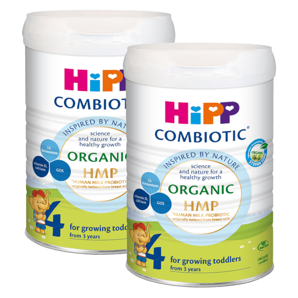 Combo 2 Sữa HiPP Organic Combiotic số 4 800g (từ 3 tuổi)