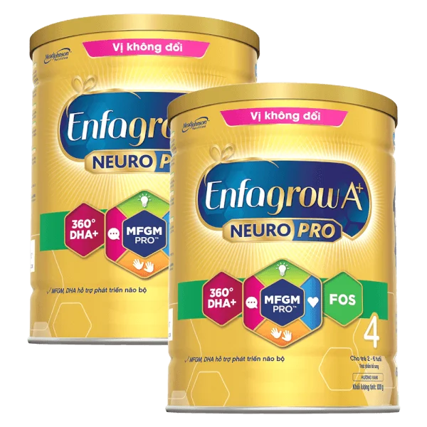 Combo 2 Sữa Enfagrow A+ số 4 830g (2-6 tuổi) pitstop
