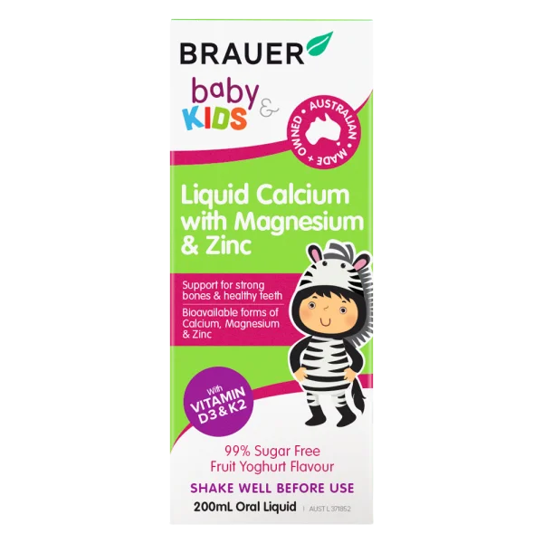 Brauer Liquid Calcium, Kẽm và Magie