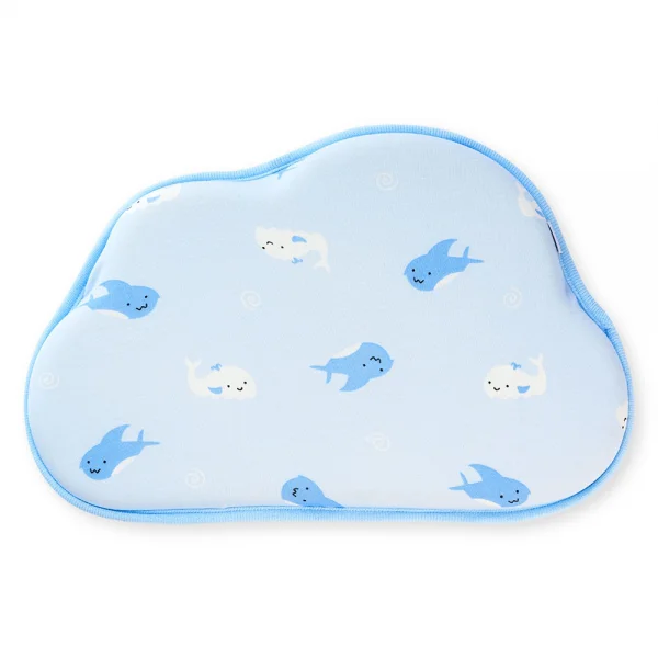 Gối memory foam (cao su non) chống móp đầu sơ sinh Animo B2305_DQ001 (PUB121,Xanh)