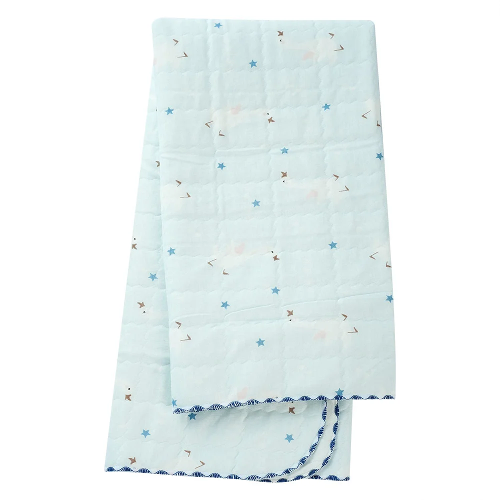 Chăn vải chần bông 3 lớp Animo B2306_MN003 (85x85cm,Xanh)