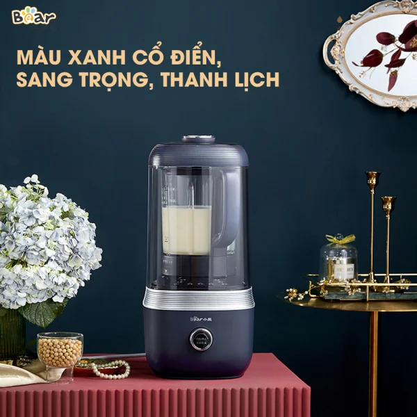 Máy xay nấu đa năng cách âm Bear (nấu sữa hạt, PBJ-B06S2)