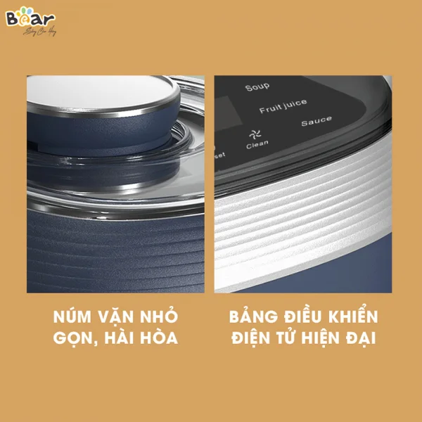 Máy xay nấu đa năng cách âm Bear (nấu sữa hạt, PBJ-B06S2)
