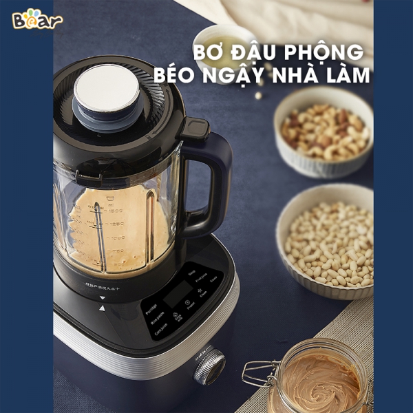 Máy xay nấu đa năng cách âm Bear (nấu sữa hạt, PBJ-B06S2)