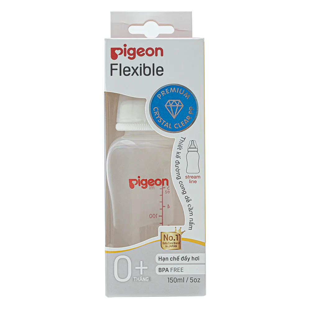 Bình sữa Pigeon Streamline 150ml (mẫu mới)