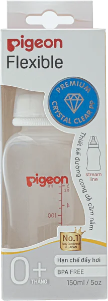 Bình sữa Pigeon Streamline 150ml (mẫu mới)