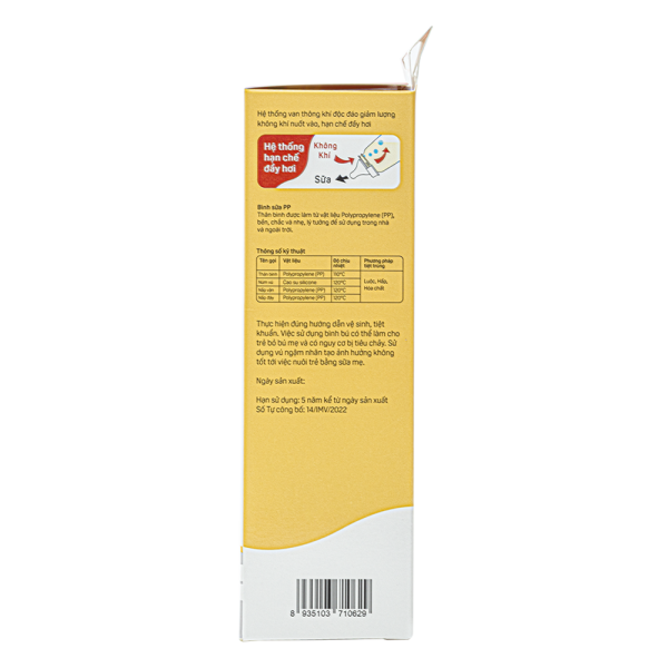 Bình sữa Pigeon Streamline 250ml (mẫu mới)