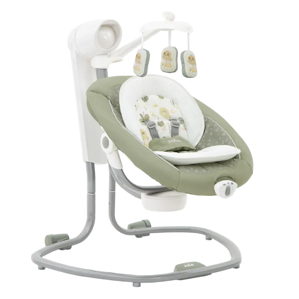 Nôi đưa trẻ em Joie Serina Swivel Leo