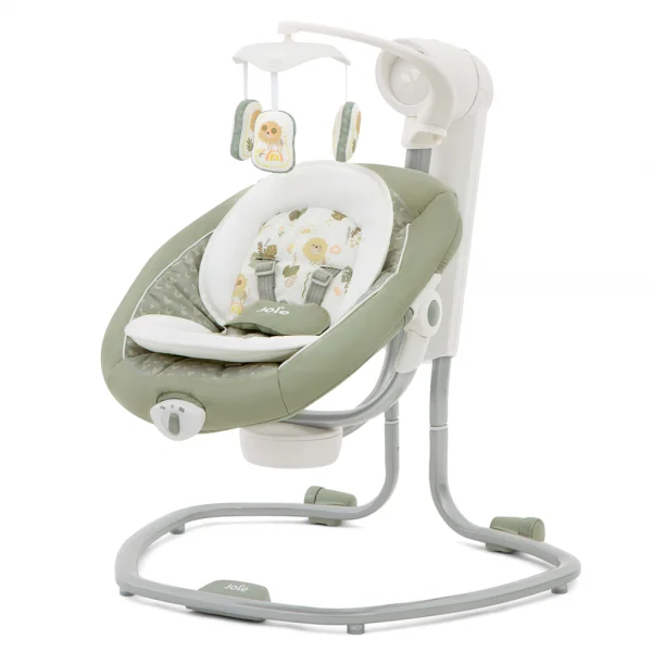 Nôi đưa trẻ em Joie Serina Swivel Leo