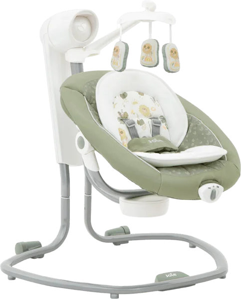 Nôi đưa trẻ em Joie Serina Swivel Leo