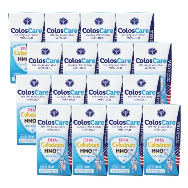 Combo 4 Sữa nước ColosCare 110ml (lốc)