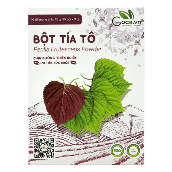 Bột tía tô Goce