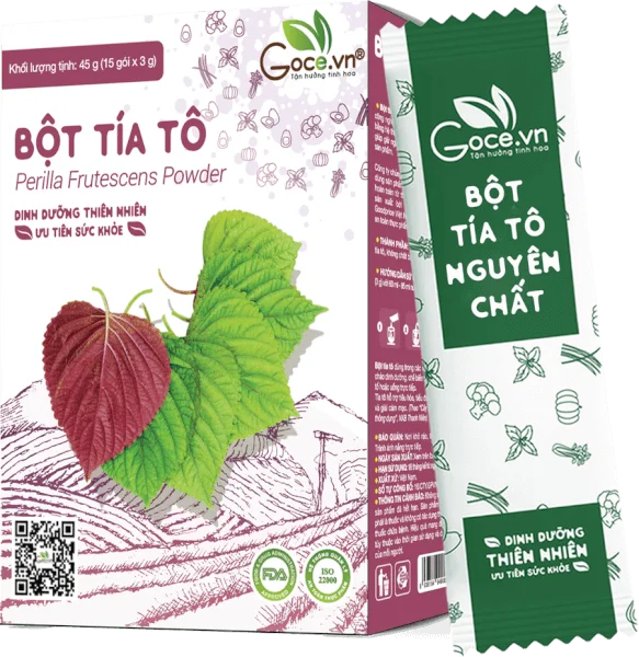 Bột tía tô Goce